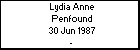 Lydia Anne Penfound