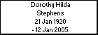 Dorothy Hilda Stephens