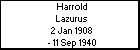 Harrold Lazurus