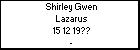 Shirley Gwen Lazarus