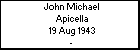 John Michael Apicella