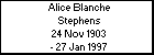 Alice Blanche Stephens