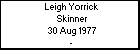 Leigh Yorrick Skinner