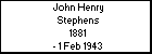 John Henry Stephens