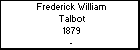 Frederick William Talbot