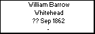 William Barrow Whitehead