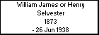 William James or Henry Selvester