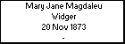 Mary Jane Magdaleu Widger