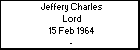 Jeffery Charles Lord