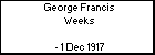 George Francis Weeks