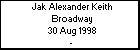 Jak Alexander Keith Broadway