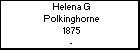 Helena G Polkinghorne