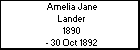 Amelia Jane Lander