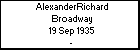 AlexanderRichard Broadway