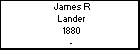 James R Lander