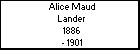 Alice Maud Lander