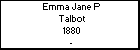 Emma Jane P Talbot