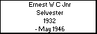 Ernest W C Jnr Selvester