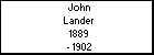 John Lander