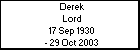 Derek Lord