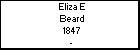 Eliza E Beard