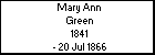 Mary Ann Green