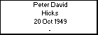 Peter David Hicks