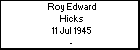 Roy Edward Hicks