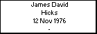 James David Hicks