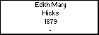 Edith Mary Hicks