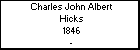 Charles John Albert Hicks