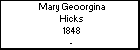 Mary Geoorgina Hicks