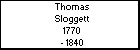 Thomas Sloggett