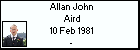 Allan John Aird