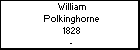 William Polkinghorne