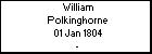 William Polkinghorne