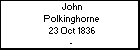 John Polkinghorne