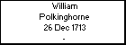 William Polkinghorne