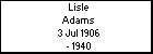 Lisle Adams