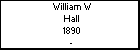 William W Hall