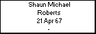 Shaun Michael Roberts