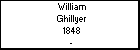 William Ghillyer