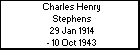 Charles Henry Stephens