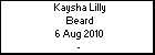 Kaysha Lilly Beard