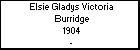 Elsie Gladys Victoria Burridge