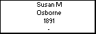 Susan M Osborne