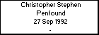 Christopher Stephen Penfound